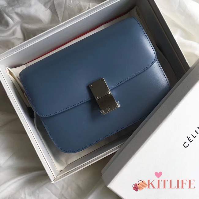 Forubags celine classic box 24cm blue - 1