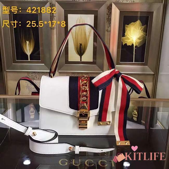 Forubags Gucci Sylvie 421882 white - 1