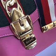 Forubags gucci sylvie 421882 pink - 6