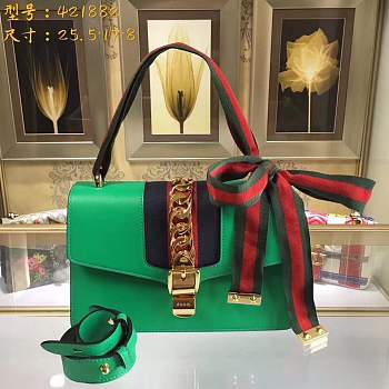 Forubags Gucci Sylvie 421882 green