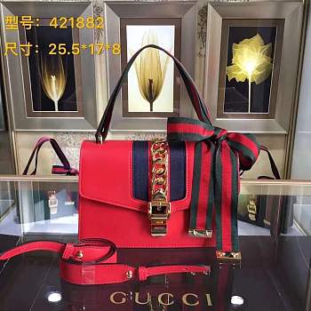 Forubags Gucci Sylvie 421882 red