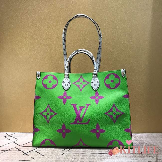 Forubags Onthego Monogram M44570 green matching purple - 1