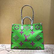 Forubags Onthego Monogram M44570 green matching purple - 1
