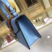 Forubags Gucci 470270 Sylvie Leather mini Bag light blue - 5