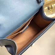 Forubags Gucci 470270 Sylvie Leather mini Bag light blue - 3