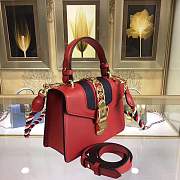 Forubags Gucci 470270 Sylvie Leather mini Bag red - 5