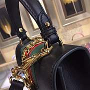 Forubags Gucci 470270 Sylvie Leather mini Bag black - 4