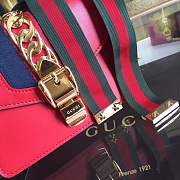 Forubags Gucci Sylvie Leather mini Bag 431666 red - 2