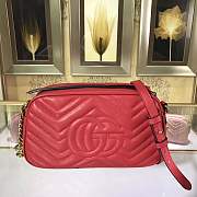 Forubags Gucci GG Marmont Matelassé 447632 red - 6