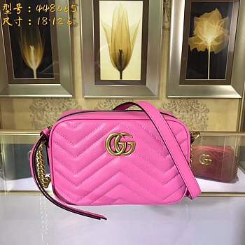 Forubags Gucci GG Marmont Matelassé 448065 rose