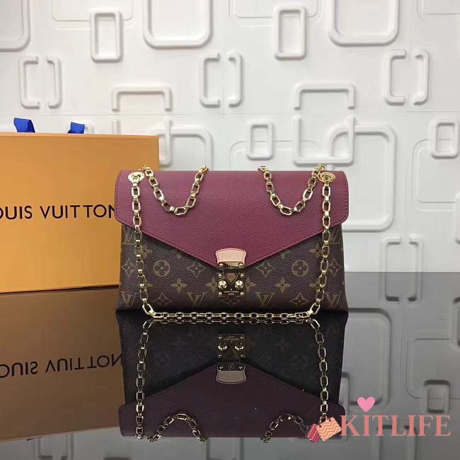  Louis Vuitton Monogram Pallas Chain M41200 purple - 1