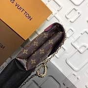  Louis Vuitton Monogram Pallas Chain M41200 purple - 2