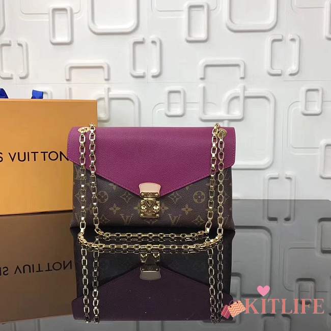 Louis Vuitton Monogram Pallas Chain M41200 Grape purple - 1