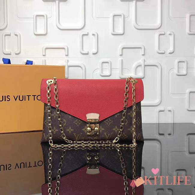 Louis Vuitton Monogram Pallas Chain M41200 red - 1