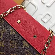 Louis Vuitton Monogram Pallas Chain M41200 red - 5