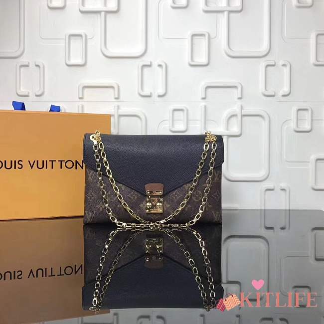 Forubags Louis Vuitton Monogram Pallas Chain M41200 black - 1