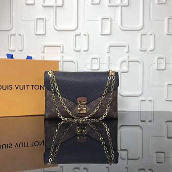 Forubags Louis Vuitton Monogram Pallas Chain M41200 black