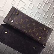 Louis Vuitton Monogram Canvas One Handle Flap Bag MM Handbag M43125  - 4