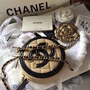  Chanel 18ss Flap Vintage Mini bag Beige - 1