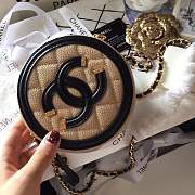  Chanel 18ss Flap Vintage Mini bag Beige - 4