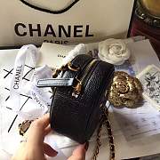 Chanel 18ss Flap Bag Vintage Mini Black A1 - 3