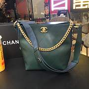 Chanel HOBO Handbag 93660# green - 1