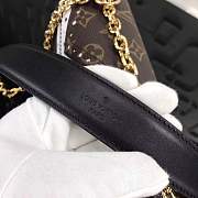 Forubags Louis Vuitton MM Handbag Twist Monogram Chain Shoulder Bag M44214  - 5