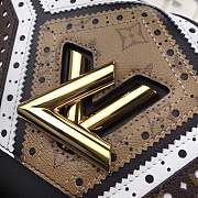 Forubags Louis Vuitton MM Handbag Twist Monogram Chain Shoulder Bag M44214  - 6
