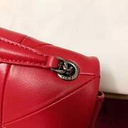 Forubags SAINT LAURENT medium patchwork Jamie bag red - 2