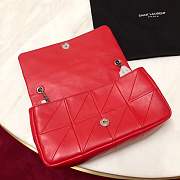 Forubags SAINT LAURENT medium patchwork Jamie bag red - 5