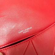 Forubags SAINT LAURENT medium patchwork Jamie bag red - 6