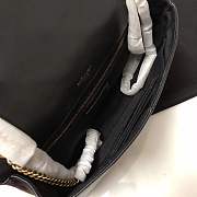 Forubags Saint Laurent Jamie Medium Leather Shoulder Bag black - 2