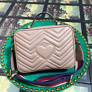 Forubags Gucci GG Marmont 498100 dust pink - 3