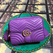 Forubags Gucci GG Marmont 498100 purple - 1