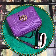 Forubags Gucci GG Marmont 498100 purple - 5