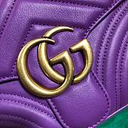 Forubags Gucci GG Marmont 498100 purple - 2