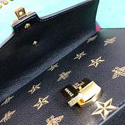 Forubags GUCCI Sylvie Bee Star small shoulder bag Style ‎524405 DJ2RG 8571 - 4