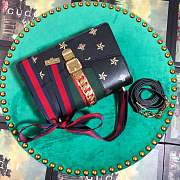 Forubags GUCCI Sylvie Bee Star small shoulder bag Style ‎524405 DJ2RG 8571 - 3