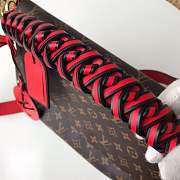  Forubags Louis Vuitton M43953 Beaubourg Monogram Canvas Bags Red - 3