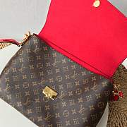  Forubags Louis Vuitton M43953 Beaubourg Monogram Canvas Bags Red - 4