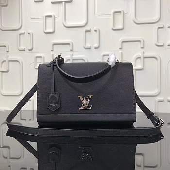 LOUIS VUITTON  LockMe II black Bag M50250