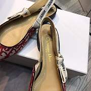 Forubags dior 19ss CD red flat shoes - 3