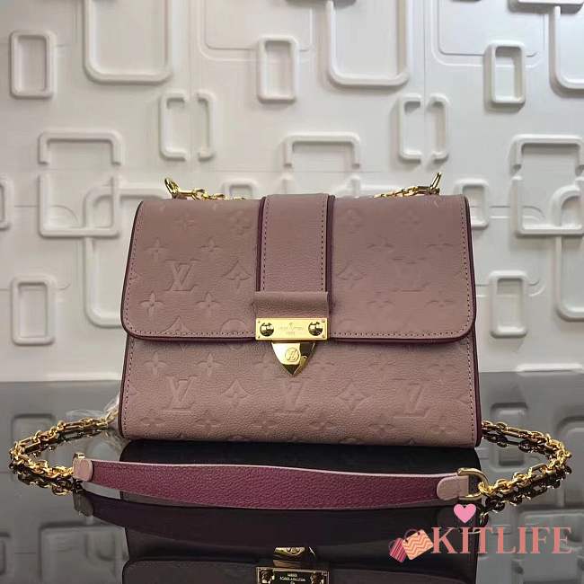 forubags Louis Vuitton Monogram Empreinte SAINT SULPICE PM M43393 dusty Pink - 1
