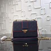 Forubags Louis Vuitton Monogram Empreinte SAINT SULPICE PM M43393 blue - 1