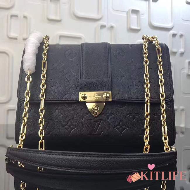 Forubags Louis Vuitton Monogram Empreinte SAINT SULPICE PM M43393 black - 1