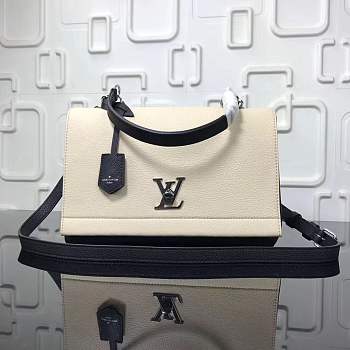 Louis Vuitton LOCKME II M50252 Vanille Noir 2015