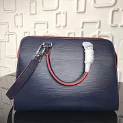 Forubags Louis Vuitton Epi Leather Top Handles Handbag Vaneau MM M51239 - 4