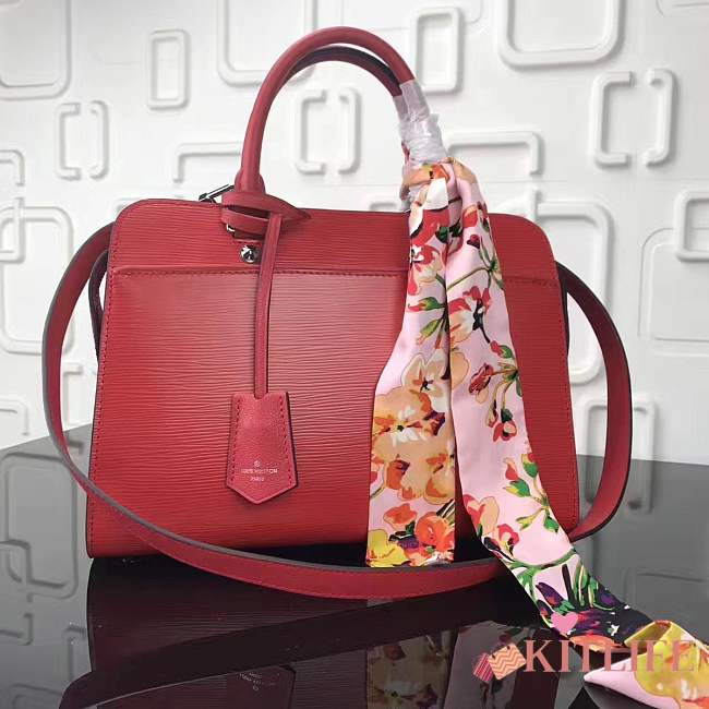 Forubags Louis Vuitton Epi Leather Top Handles Handbag Vaneau MM M51246 - 1