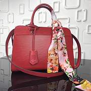 Forubags Louis Vuitton Epi Leather Top Handles Handbag Vaneau MM M51246 - 1