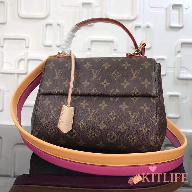 Forubags Louis Vuitton Monogram Canvas Cluny BB Top Handles Handbag - 1